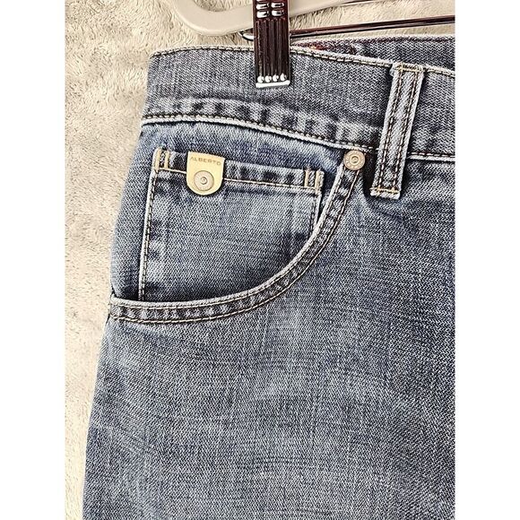 Alberto Rock Jeans Mens Size 34x30‎ Blue EU 50 Model 4370 Dark Wash Inky Denim - Picture 6 of 10